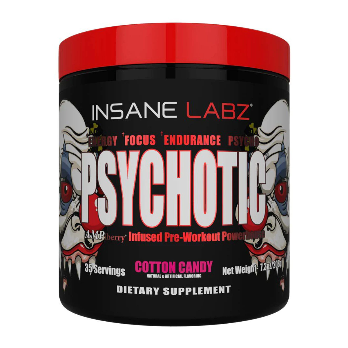 insane labz psychotic pre cotton candy