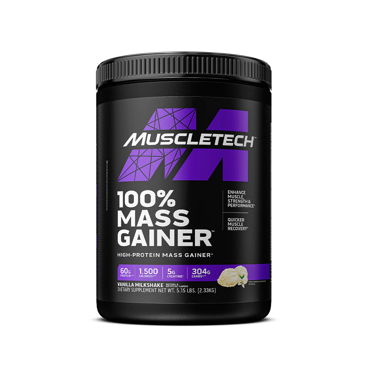Muscletech 100 Mass Gainer 233kg515lbs Gs Nutrition 7897