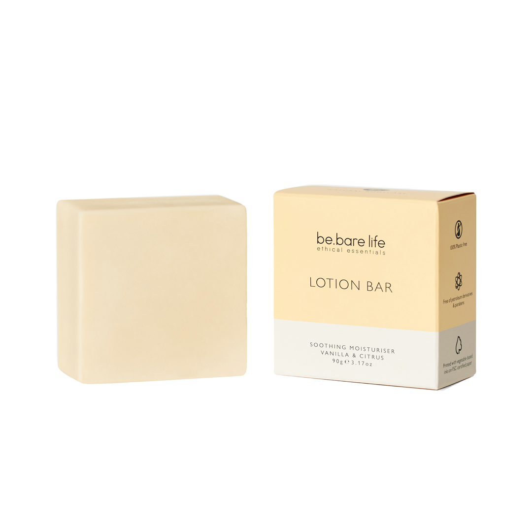 Be Bare Life Lotion Bar Vanilla & Citrus