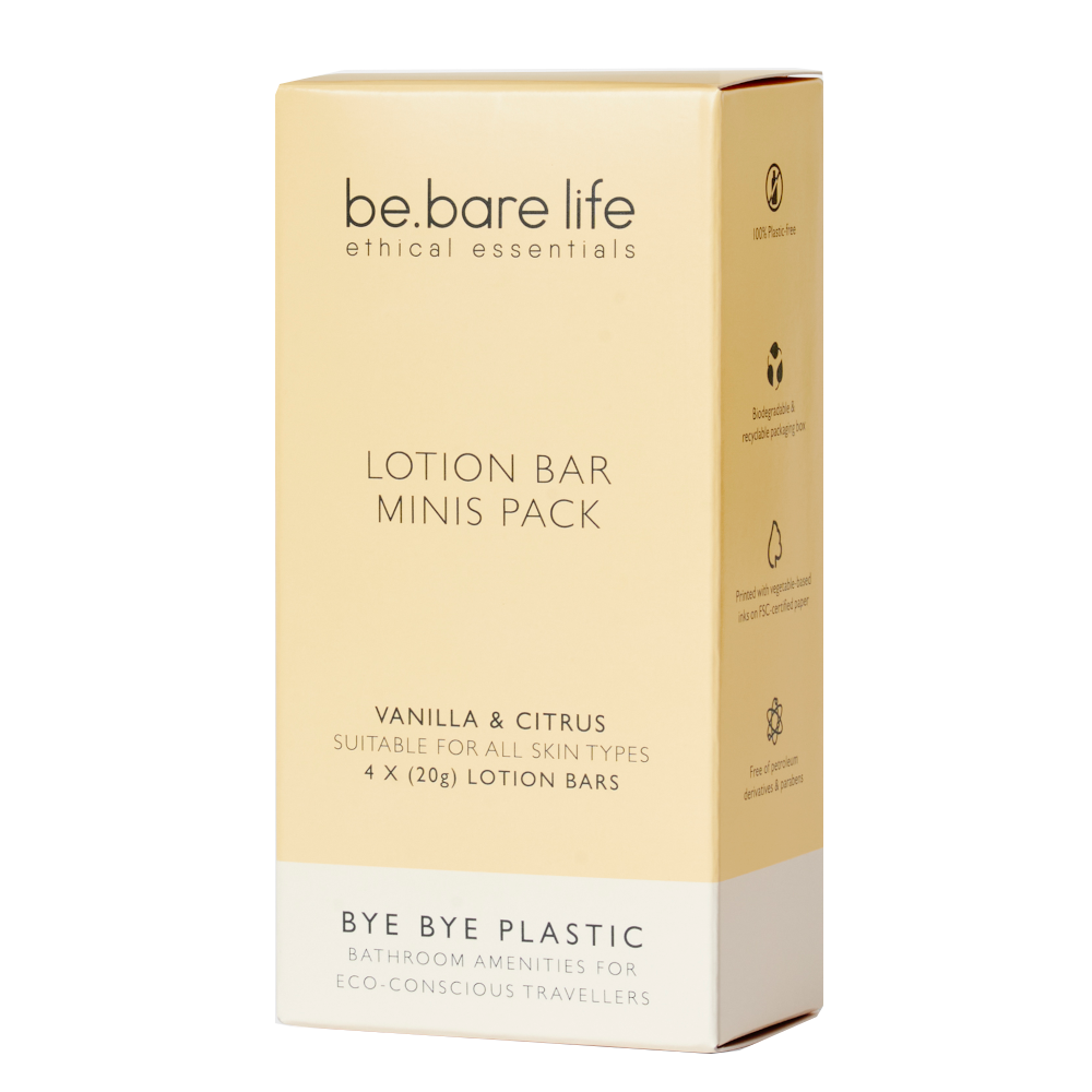 Be Bare Mini Lotion Bar [Pack of 4]