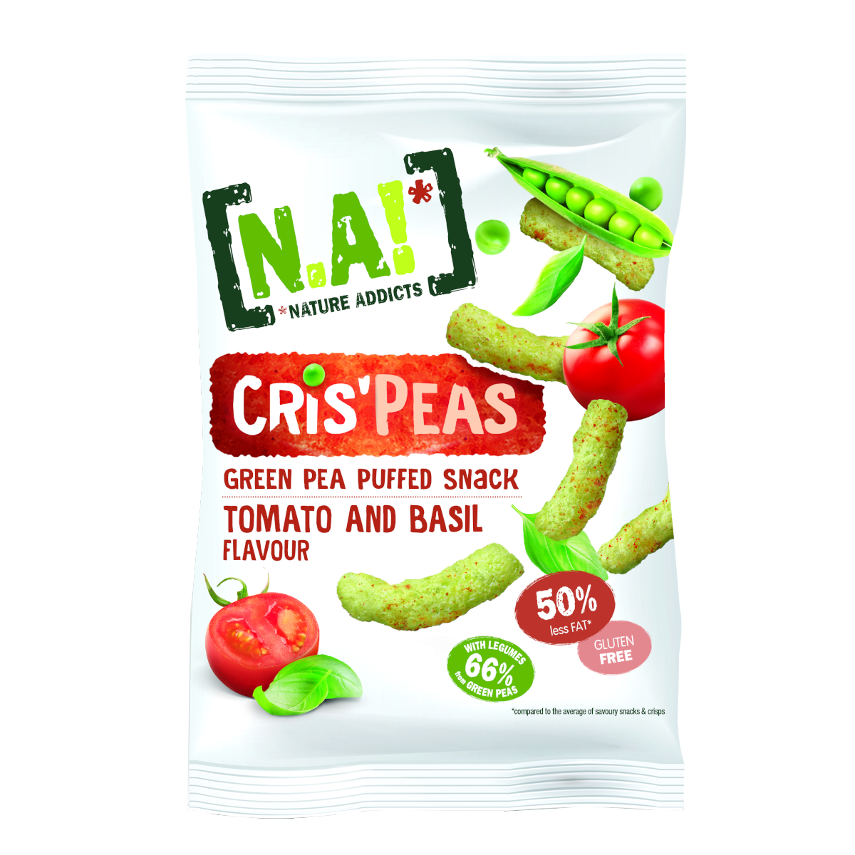 N.A Cris Peas Tomato & Basil