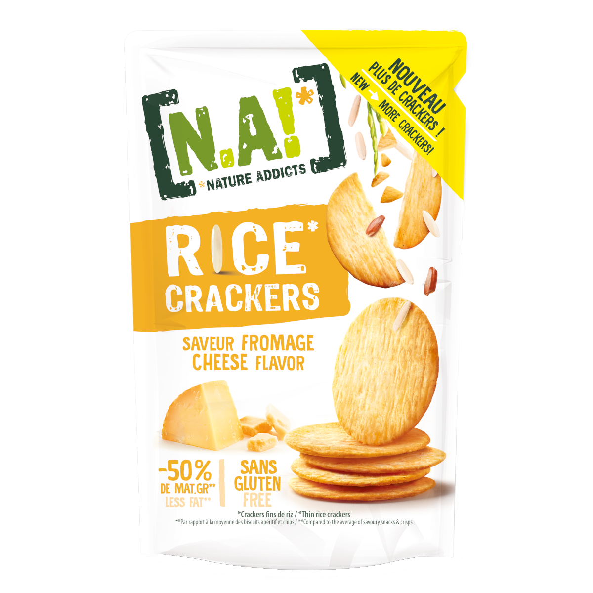 N.A Rice Crackers Cheese