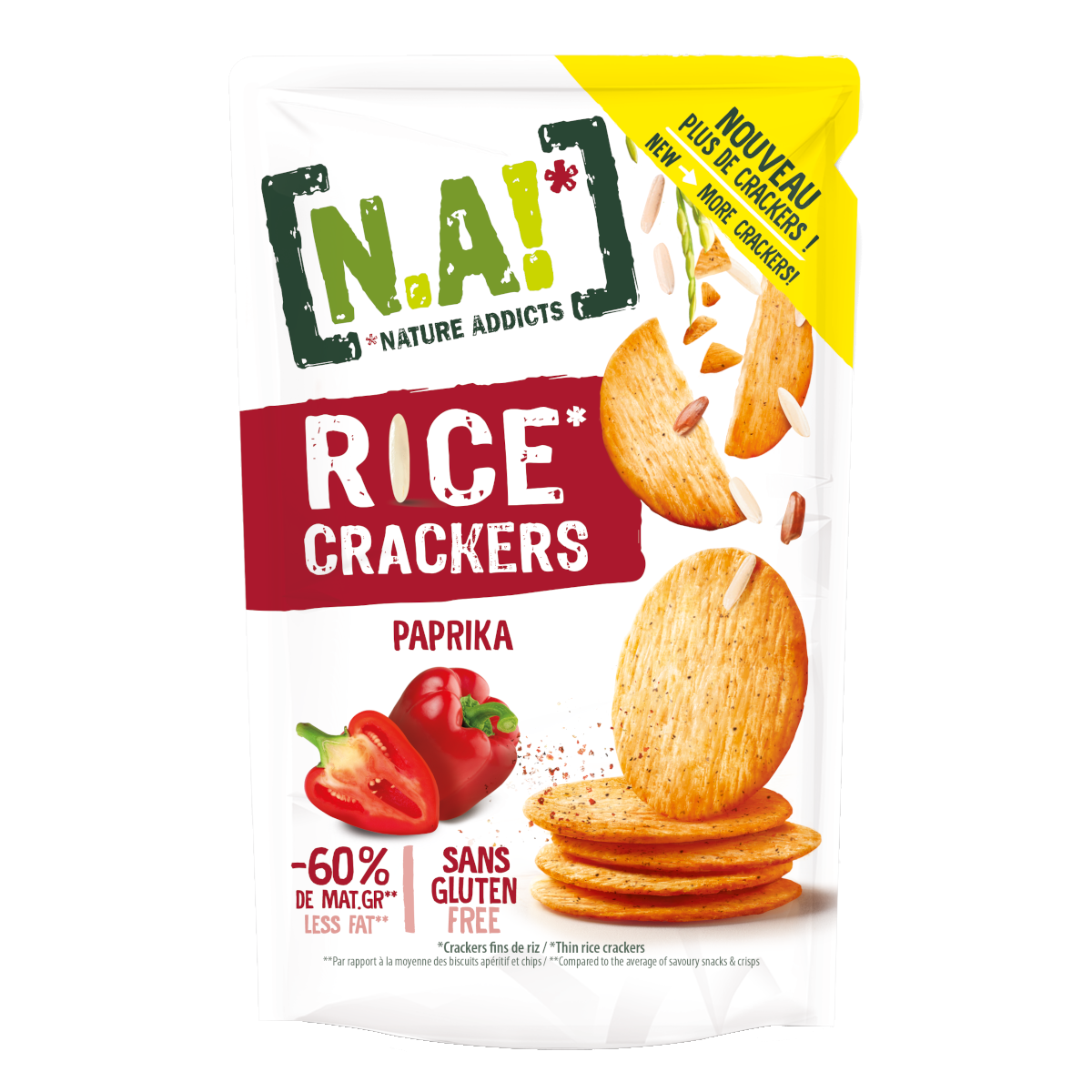 N.A Rice Crackers Paprika