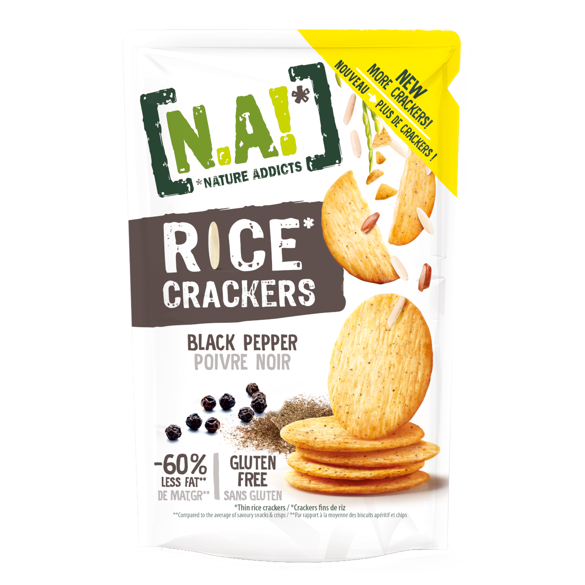 N.A Rice Crackers Pepper