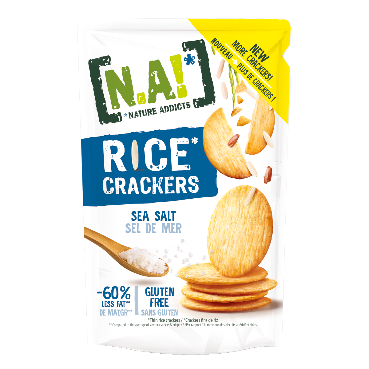 N.A Rice Crackers Sea Salt