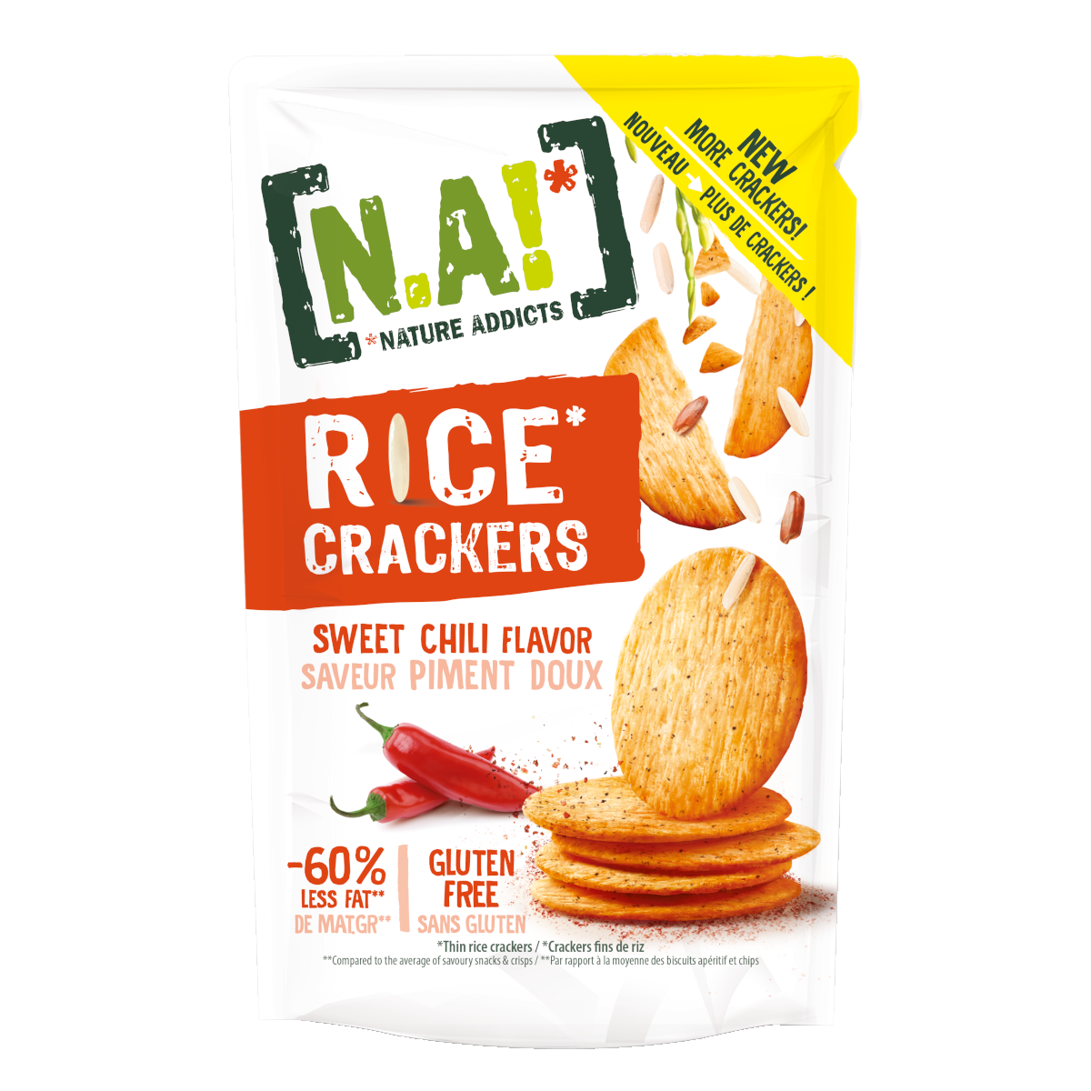 N.A Rice Crackers Sweet Chilli