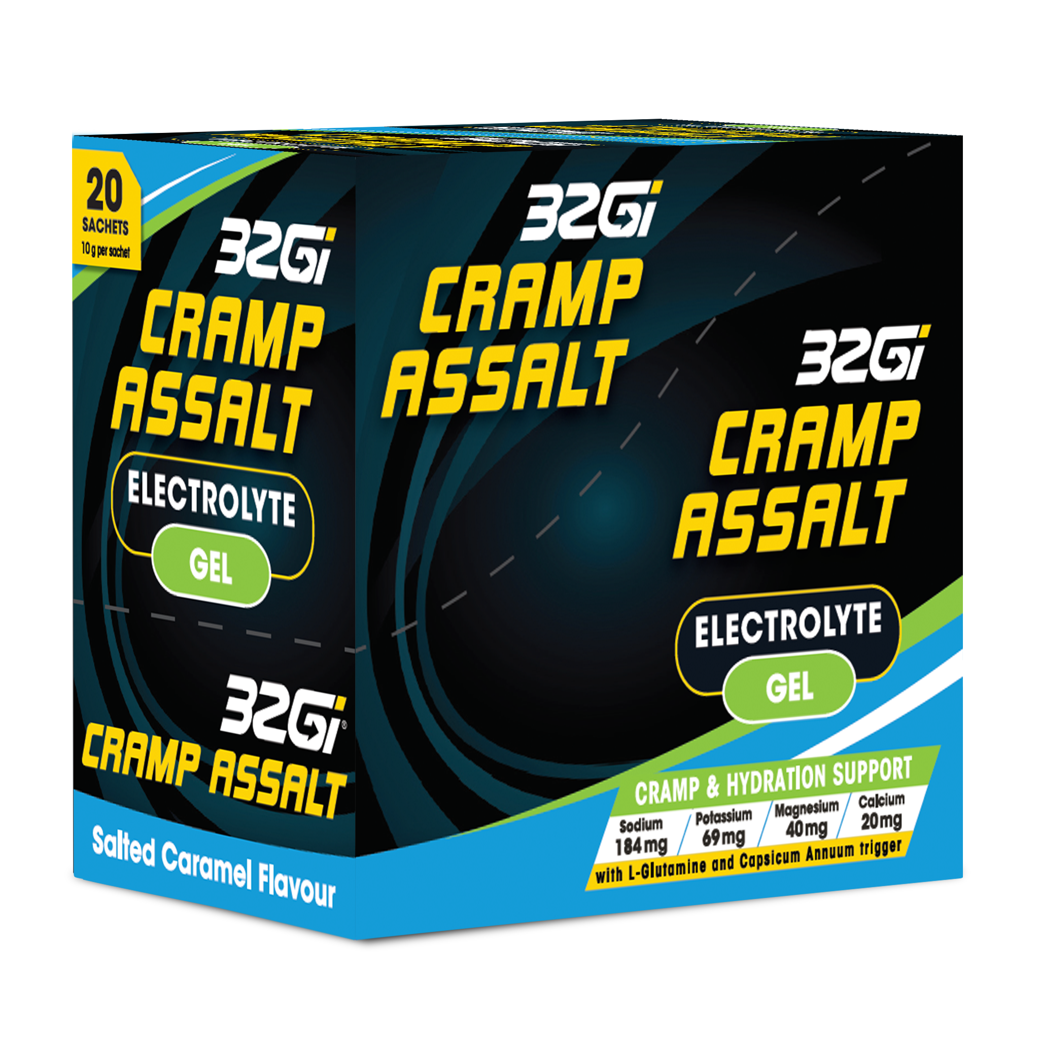 32Gi Cramp Assalt Electrolyte Gel