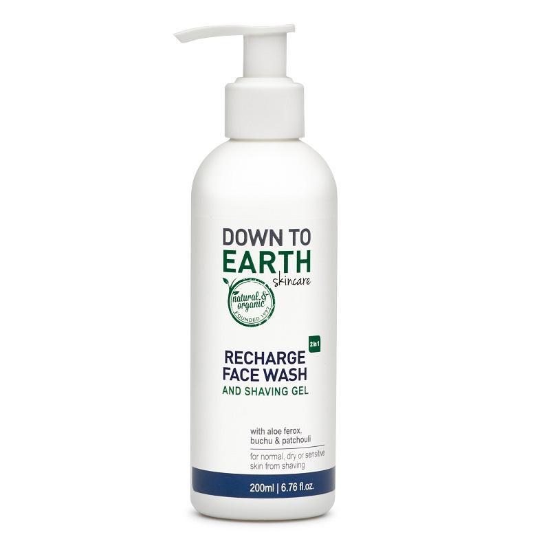 Down to Earth Recharge Face Wash/Shave