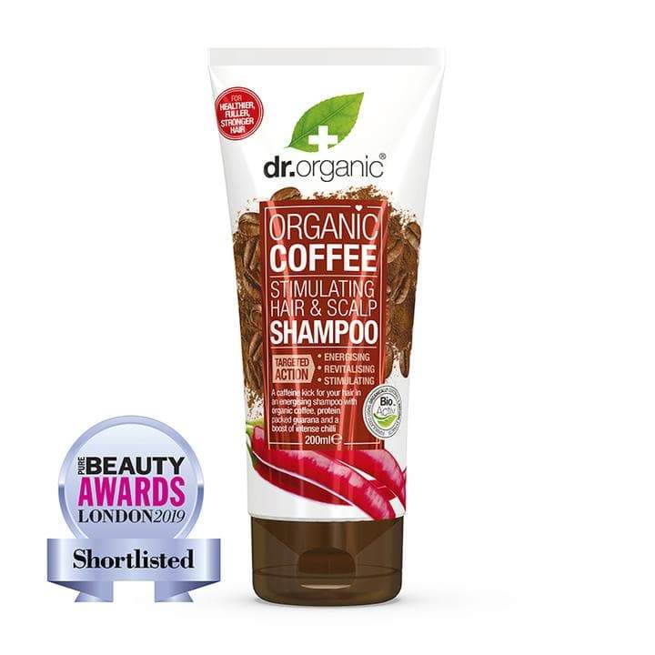 Dr Organic Coffee Stim Hair, Scalp Shampoo