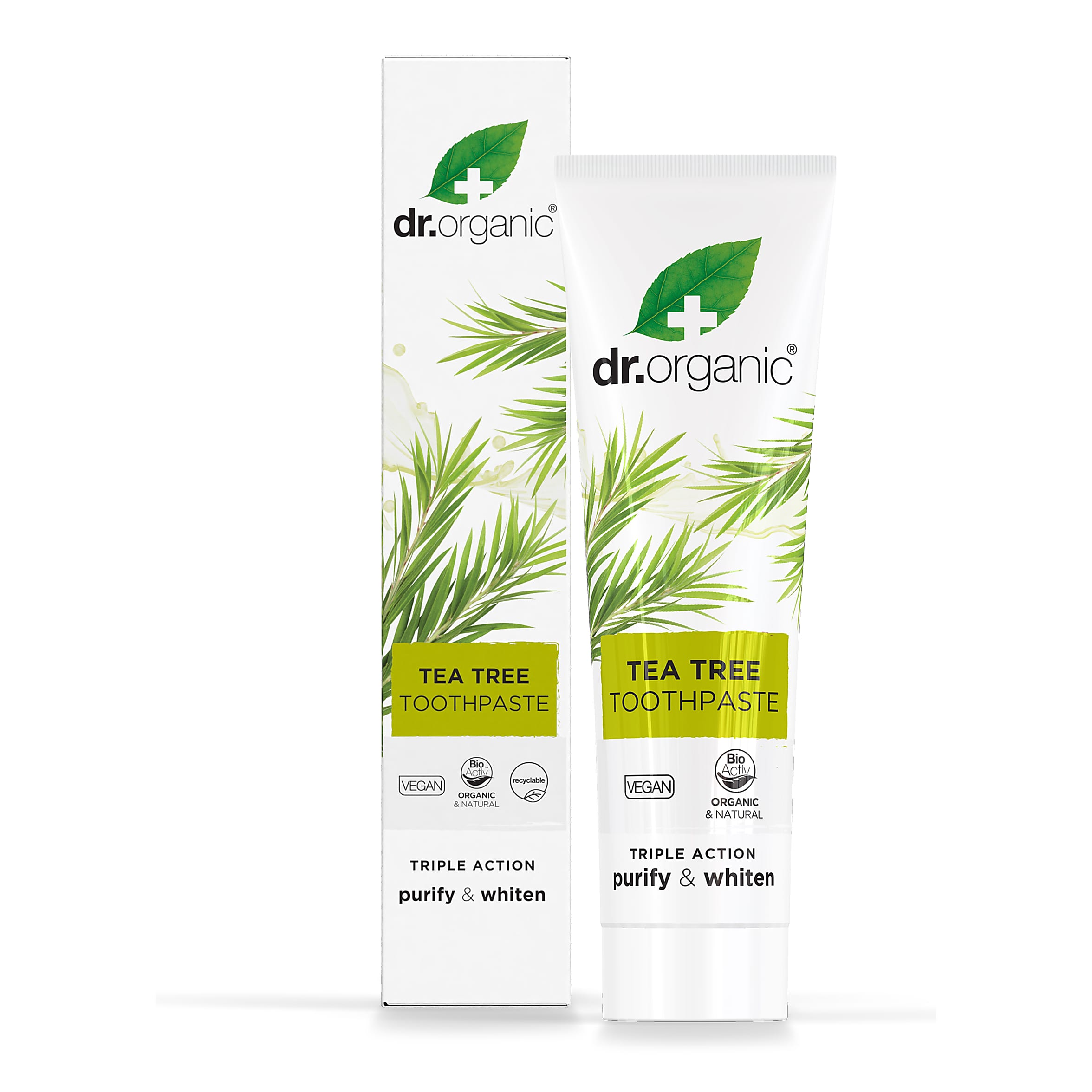 Dr Organic Tea Tree Toothpaste