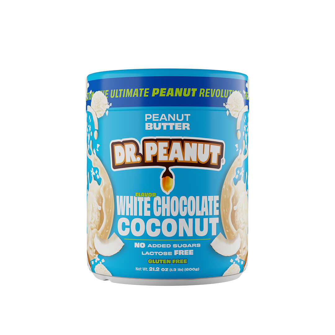 Dr. Peanut White Chocolate Coconut