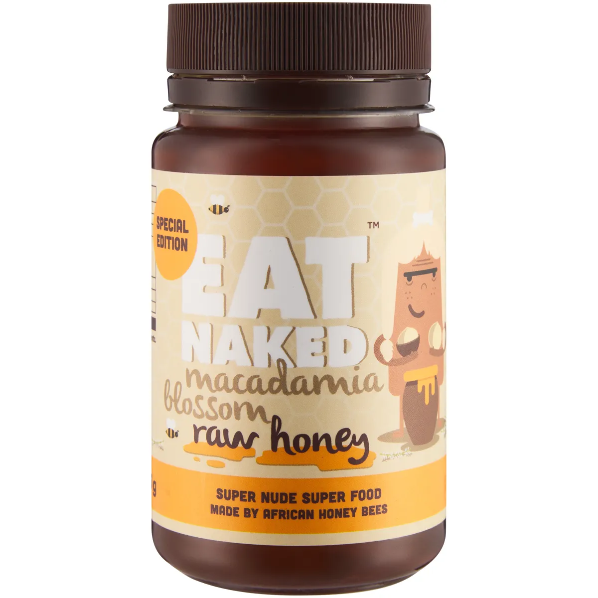 Eat Naked Macadamia Blossom Raw Honey Jar