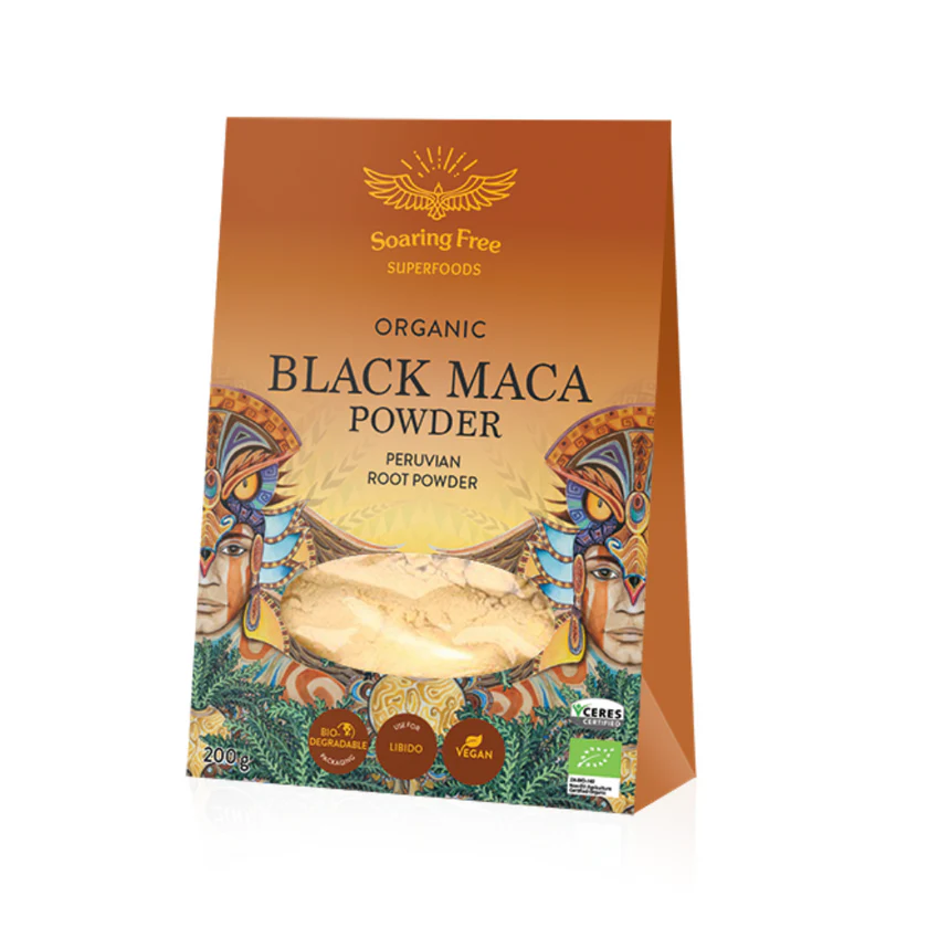 Soaring Free Organic Black Maca Powder