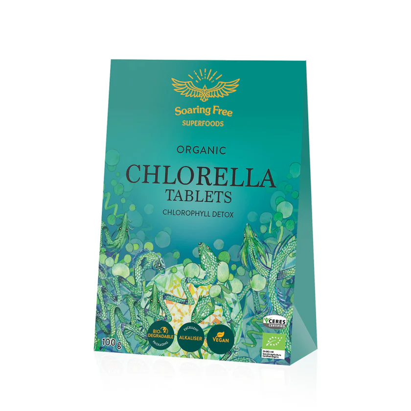 Soaring Free Organic Chlorella Tablets